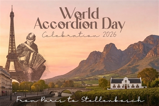World Accordion Day Celebration 2026 – From Paris to Stellenbosch